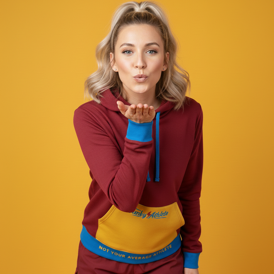 Lightweight Hoodie Maroon