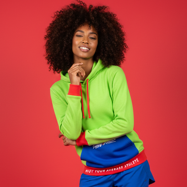 Lightweight Hoodie Neon Green